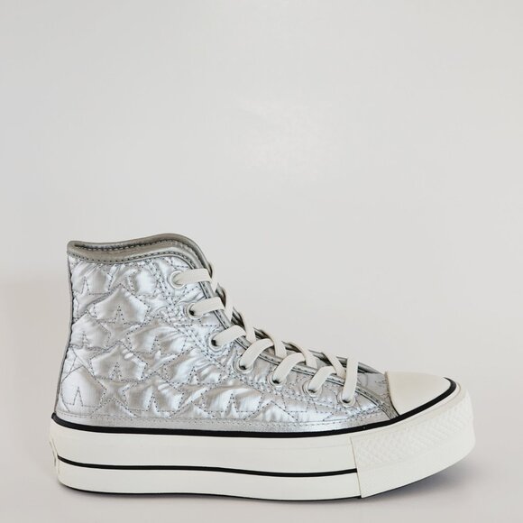 Converse CTAS Lift Hi Seasonal Color Stars Women's Platform Sneakers A04917C NWT - Picture 2 of 6